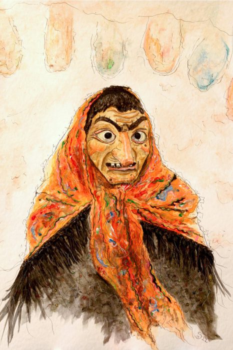 Schwäbisch allemannische Fasnet - Gengenbacher Hexe