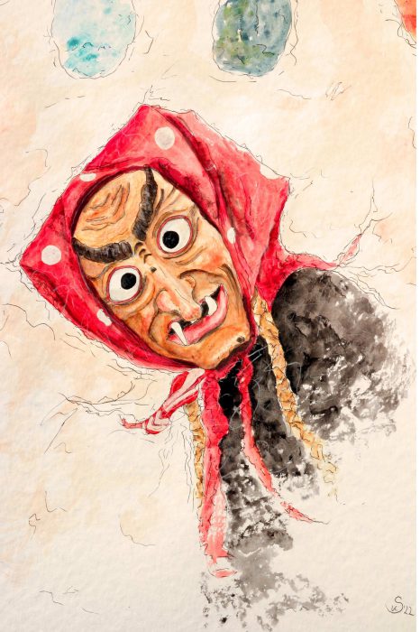 Schwäbisch allemannische Fasnet - Offenburger Hexe